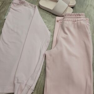 Lululemon Pants 4 Shirt Xxxs And Slides 7